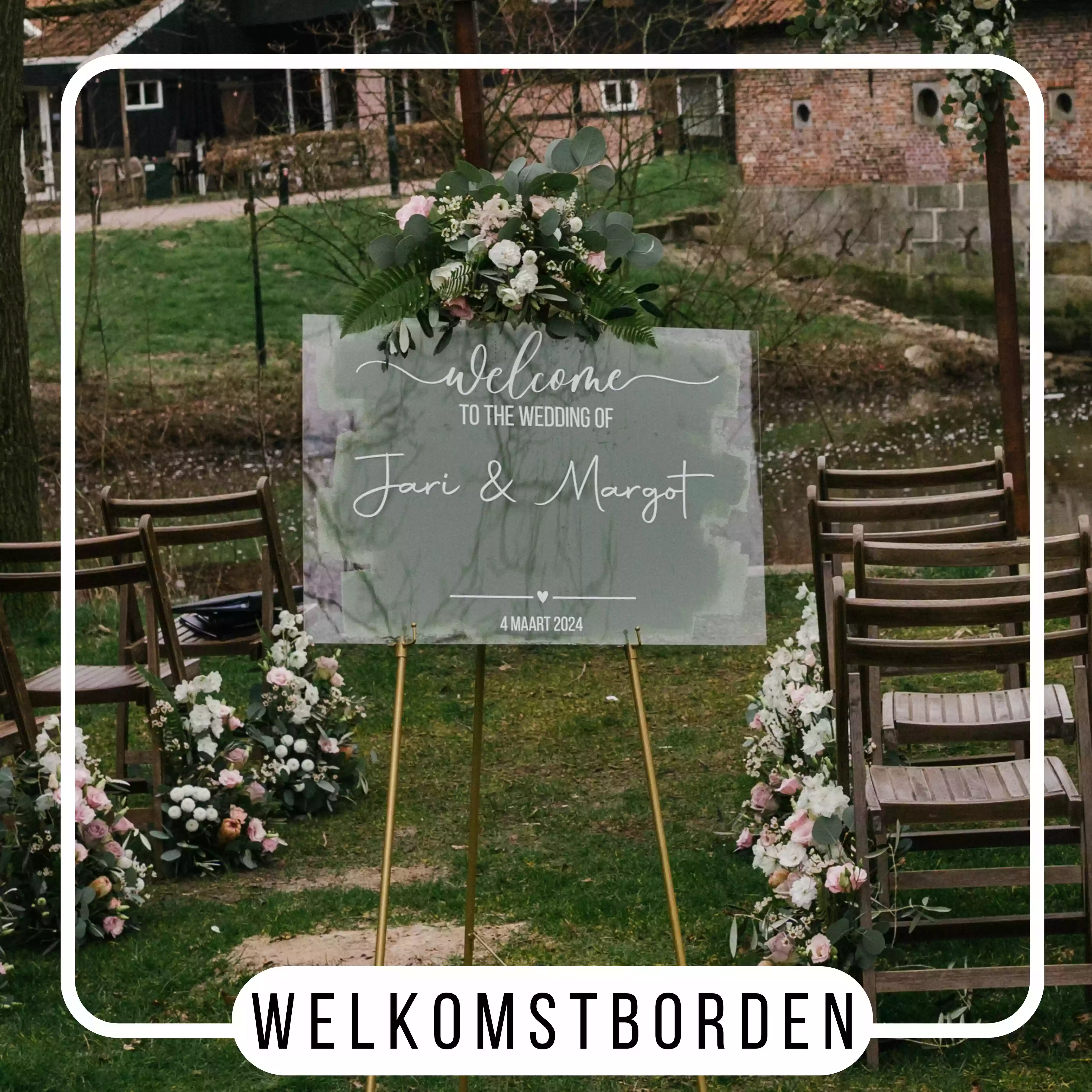 welkomstborden